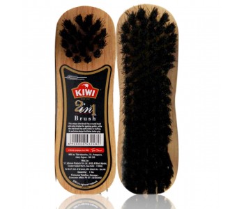 KIWI 2-IN-1 SHOE BRUSH